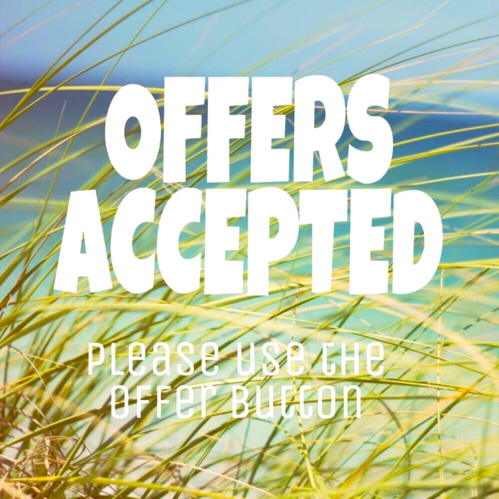 Reasonable offers accepted!